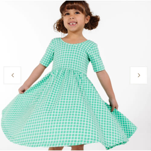 The Short Sleeve Ballet Dress in Spring Picnic – Alice + Ames