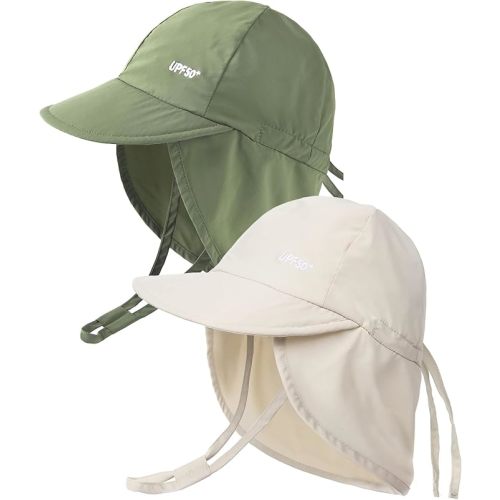 FURTALK Baby Sun Hat Girls and Boys Summer Beach Swim Hat Essentials UPF 50+
