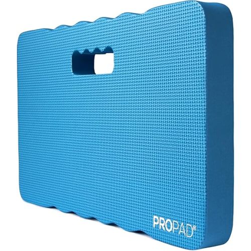 Thick Kneeling Pad, Garden Kneeler for Gardening, Bath Kneeler for Baby Bath, Kneeling Mat for Exercise & Yoga, Knee Pad for Work, Floor Foam Pad, Extra Large (XL) 18 x 11 x 1.5 Inches, Blue