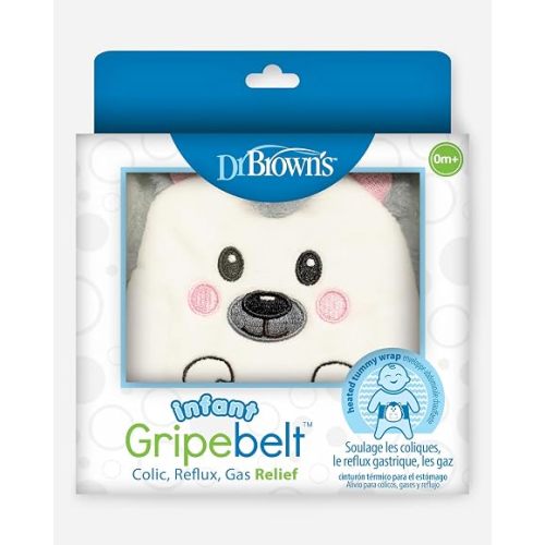 Dr. Brown's Infant Gripebelt Heated Belly Band, Hedgehog, 0m+