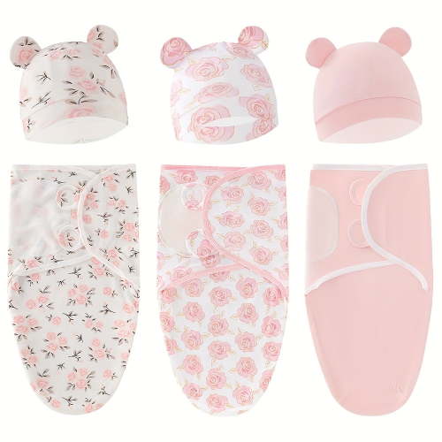 3-Pack Baby Swaddle Sacks - Newborn Swaddle Sack - Ergonomic Baby Swaddles 0-3 Months, Comfort, Lightweight Design, Snug Fit, Hypoallergenic Fabric, Hand Wash Safe, Wrap, Musthaves, New Parents