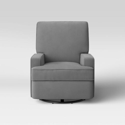 Baby Relax Addison Swivel Gliding Recliner - Beige