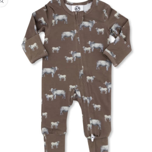 Brahman Folding Feet Jammies – Cowkid Clothing Company