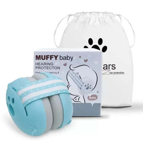 Adjustable Baby Noise-Cancelling Earmuffs – Soft, Noise-Proof Mini Headset for Kids’ Outdoor Sleep, Travel & Airplane Comfort