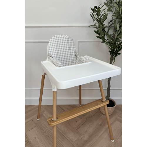 Taupe Gingham | Greyfox Designs