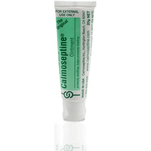 Calmoseptine Ointment. Soothing Menthol Relief for Skin Irritations. 20 gram Travel Size Tube