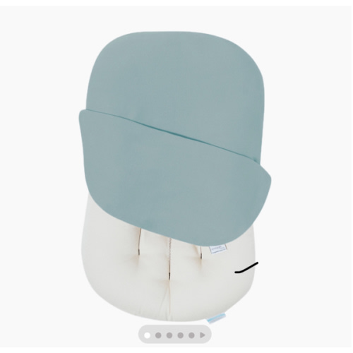 Snuggle Me Organic Infant Lounger + Cover Bundle - Slate | Babylist Shop