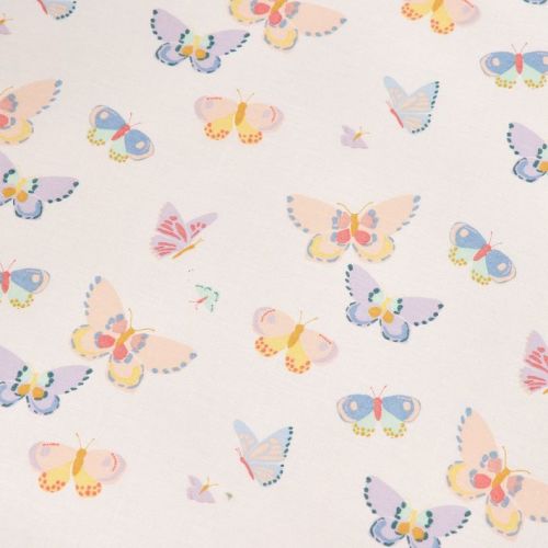 Butterfly Crib Sheet