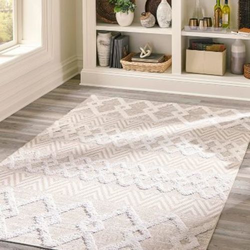Sabrina Soto 2' 3 X 3' 0 Casa Beige Area Rug