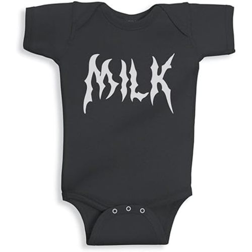 TATY Kids Milk Goth Font Baby Infant Bodysuit