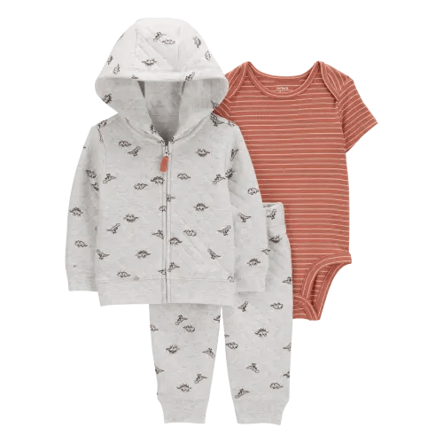 Baby 3-Piece Dinosaur Little Jacket Set - Carter's | Carter's