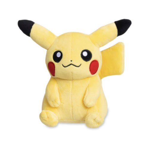 Sitting Pikachu Poké Plush - 8 In. | Pokémon Center Official Site