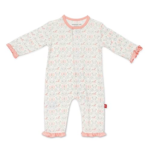 Magnetic Me Easy-Close Modal Coverall Jumpsuit Carousel 0-3 Months