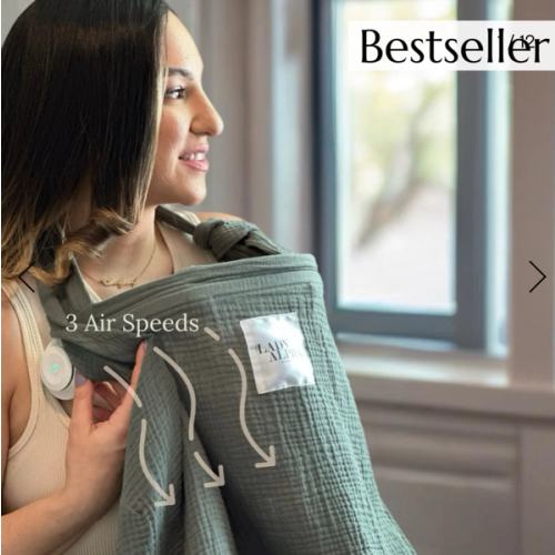 Lady Alpha - The Nursing Cool Cover - Sage