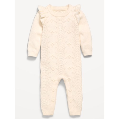 SoSoft Ruffled-Shoulder Sweater One-Piece for Baby