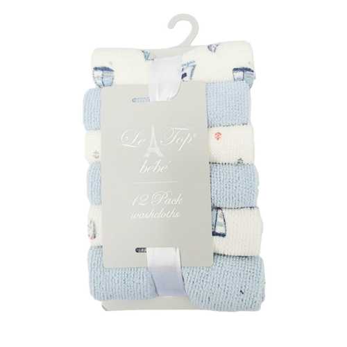 Le Top Bebe 12-Pack Washcloth