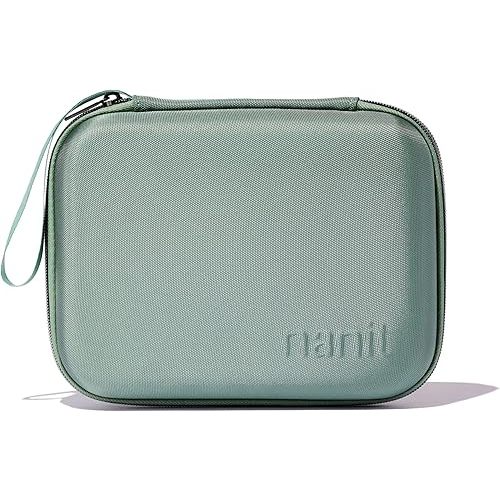Nanit Travel Case – Protective Hard Shell Carrying Case Pro Baby Monitor and Multi-Stand Travel Accessory, Green
