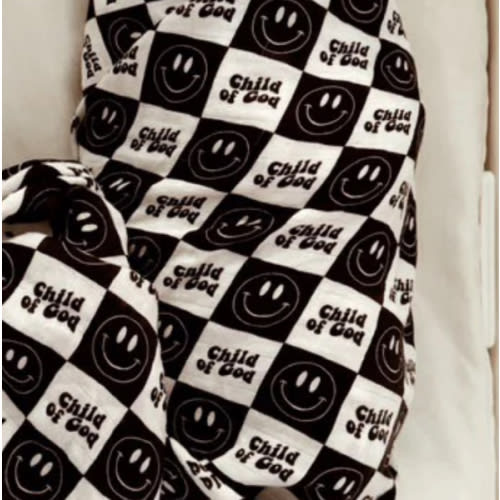 Child of God Smiley Swaddle Blanket – AmorClothingCo.