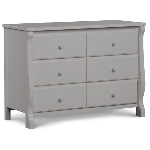 Free Shipping! Delta Children Universal 6 Drawer Dresser with Interlocking Drawers - Greenguard Gold Certified, Grey