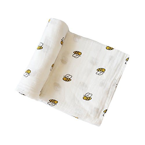 YeahiBaby Baby Muslin Swaddle Blanket Baby Infant Muslin Gauze Cotton Blanket Breathable Cotton Baby Receiving Blanket for Baby Boys and Girls