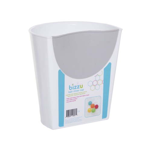 Bizzu Bath Hair Rinse Cup, White