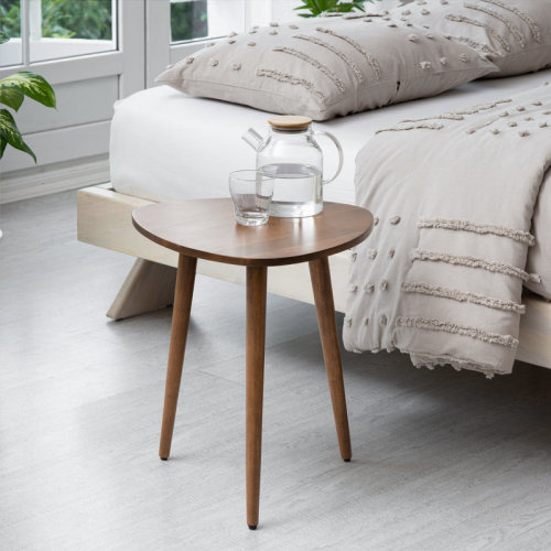 Zipcode Design™ Baird Solid Wood 3-Leg End Table & Reviews | Wayfair