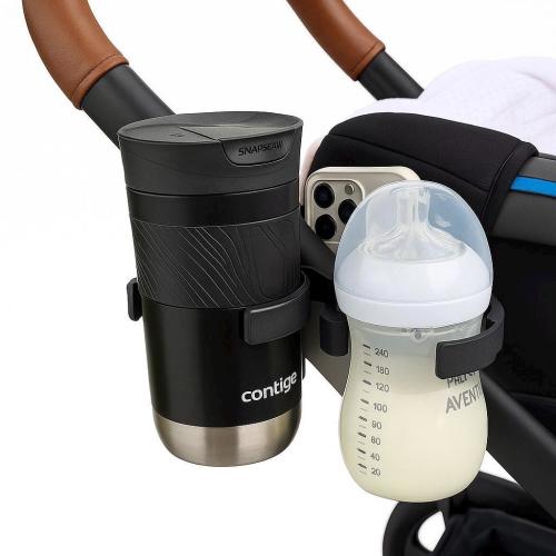 Nuna stroller cup holder, stroller cup holder, stroller, stroller phone holder, stroller mug holder, stroller accessories, version 3.0