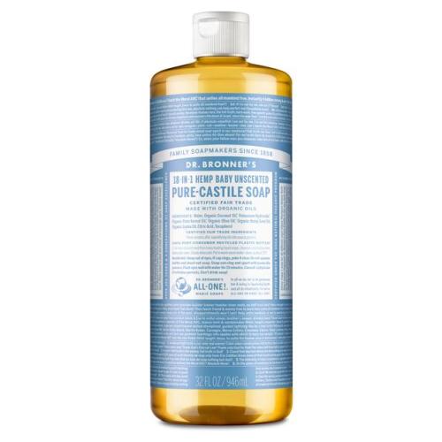 Buy Unscented Baby Soap - Pure-Castile Wash with Organic Ingredients
– Dr. Bronner's