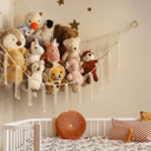 Stuffed Animal Storage Wall Hammock Corner Toy Organizer – LICHTZOONE