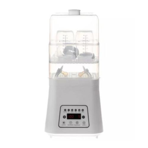 Premium Baby Bottle Sterilizer and Dryer, Fast Bottle Steamer & Newborn Bottle Cleaner, Efficient Bottle Sterilization Baby Bottle Steam Sterilizer