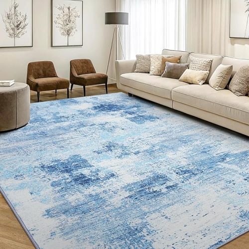 OLANLY Modern Abstract Area Rugs for Living Room, 8x10