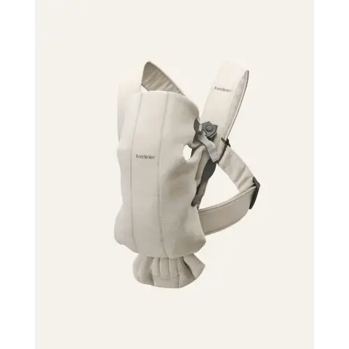 BABY BJORN | Newborn BABY CARRIER MINI | Born Baby | Color: Light Beige Jersey