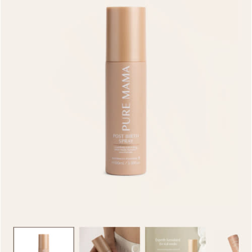 Post Birth Relief Spray - Your post-birth recovery essential – PURE MAMA Skincare USA