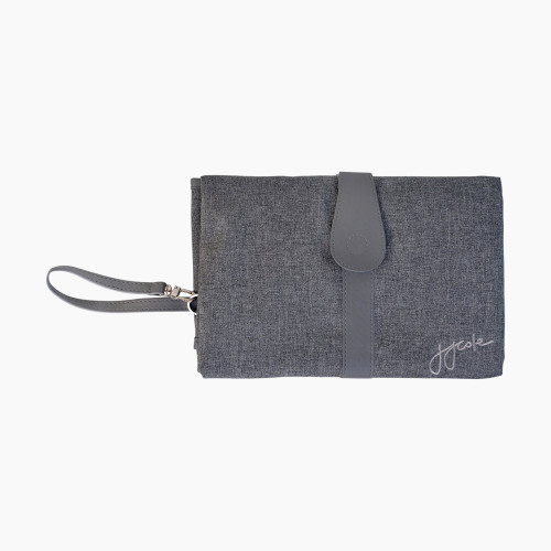 JJ Cole Changing Clutch - Heather Gray