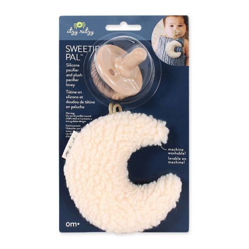 Itzy Ritzy Sweetie Pal Pacifier, Color: Moon