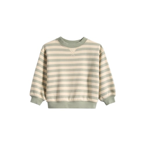 Kids' Stripe Organic Cotton Sweatshirt