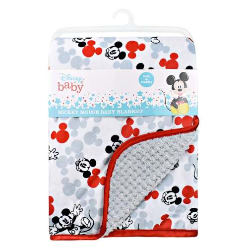 Disney Baby Mickey Mouse Cuddly Baby Blanket