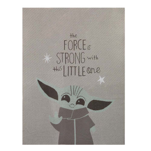 Star Wars Baby Yoda Mandalorian Grogu/The Child Knit Baby Blanket – Lambs & Ivy