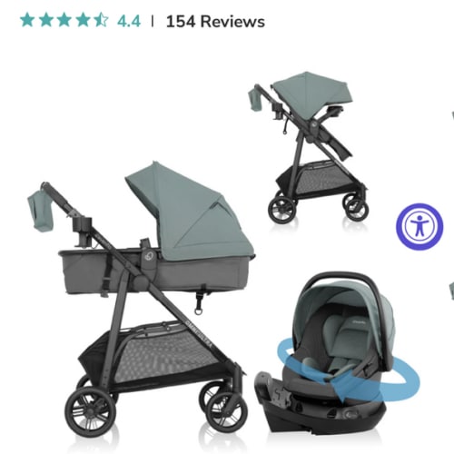 Evenflo Evenflo Omni Ultra Travel System with Revolve180 LiteMax NXT Rotating Preemie and Infant Car Seat - Evenflo® Official Site – Evenflo® Company, Inc