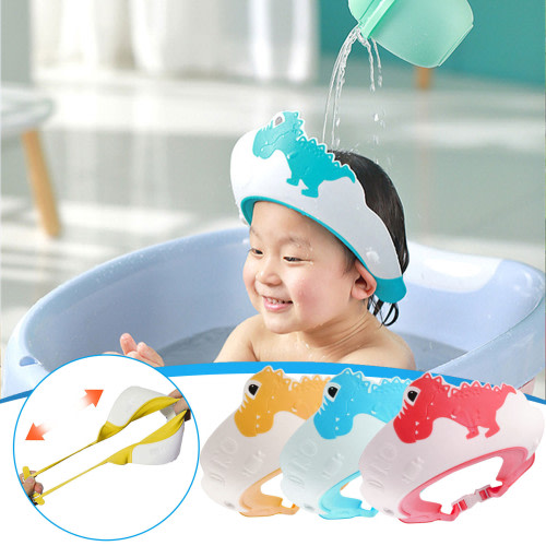Tupukom Baby Shower Cap, Kids Hair Washing Shield , Soft Baby Shower Cap For Washing Hair Ears Eyes,Waterproof Bath Caps,Elastic and Reusable Bath Caps on Clearance