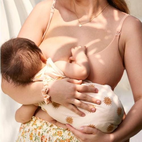 Ribbed Scoop Nursing Bralette