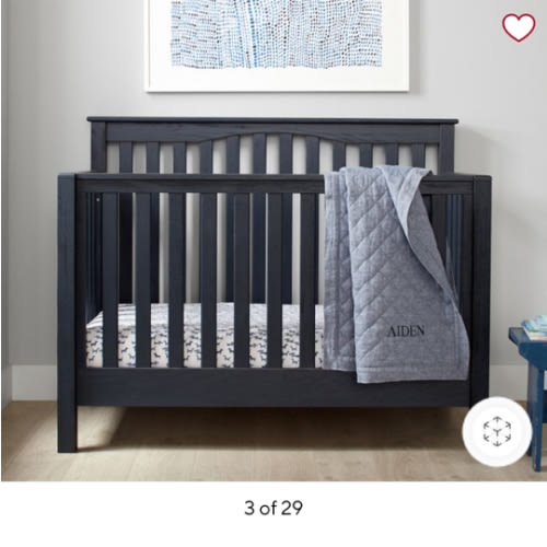 Kendall 4-in-1 Convertible Crib | Baby Crib | Pottery Barn Kids