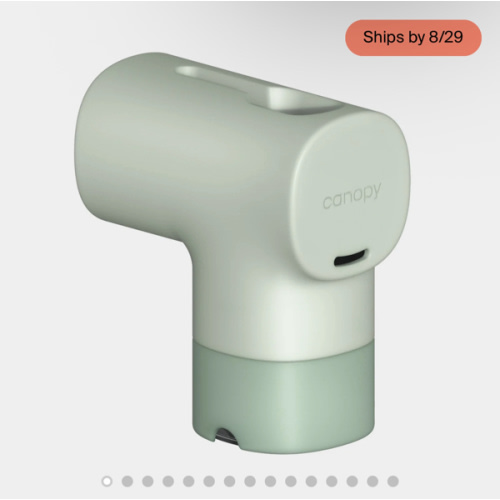 Canopy - Bath Tub Water Filter - Jade Green