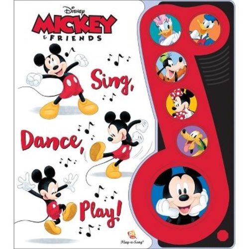 Disney Mickey and Friends: Sing, Dance, Play! Sound Book - by Pi Kids (Mixed Media Product)