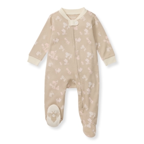 Whimsical Floral Organic Cotton Sleep And Play