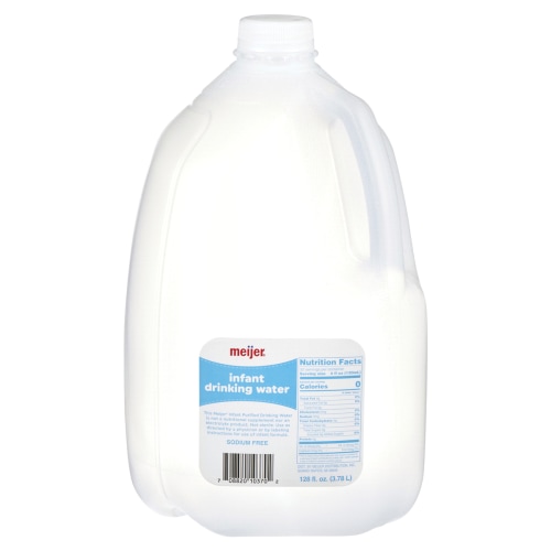 Meijer Infant Drinking Water 128 oz
