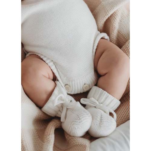 Ziggy Lou Booties - Milk