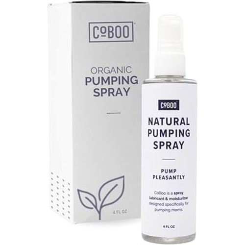 Breast Pump Flange Spray | Helps Sore Nipples & Clogged Milk Ducts | Skin Lubricant for Breast Pumping | Apply Pumping Spray Directly to Shields | Vegan & Lanolin Free | (4 Fl Oz)