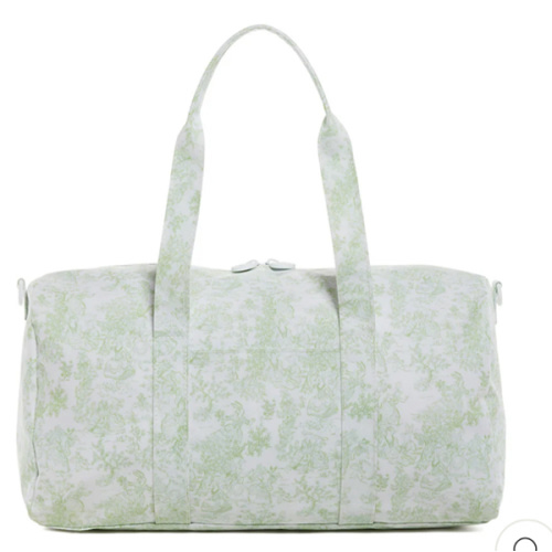 Duffel - Weekender - Bunny Toile Green
