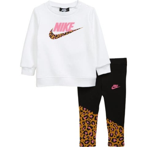 Fleece Sweatshirt & Leggings Set, 18M